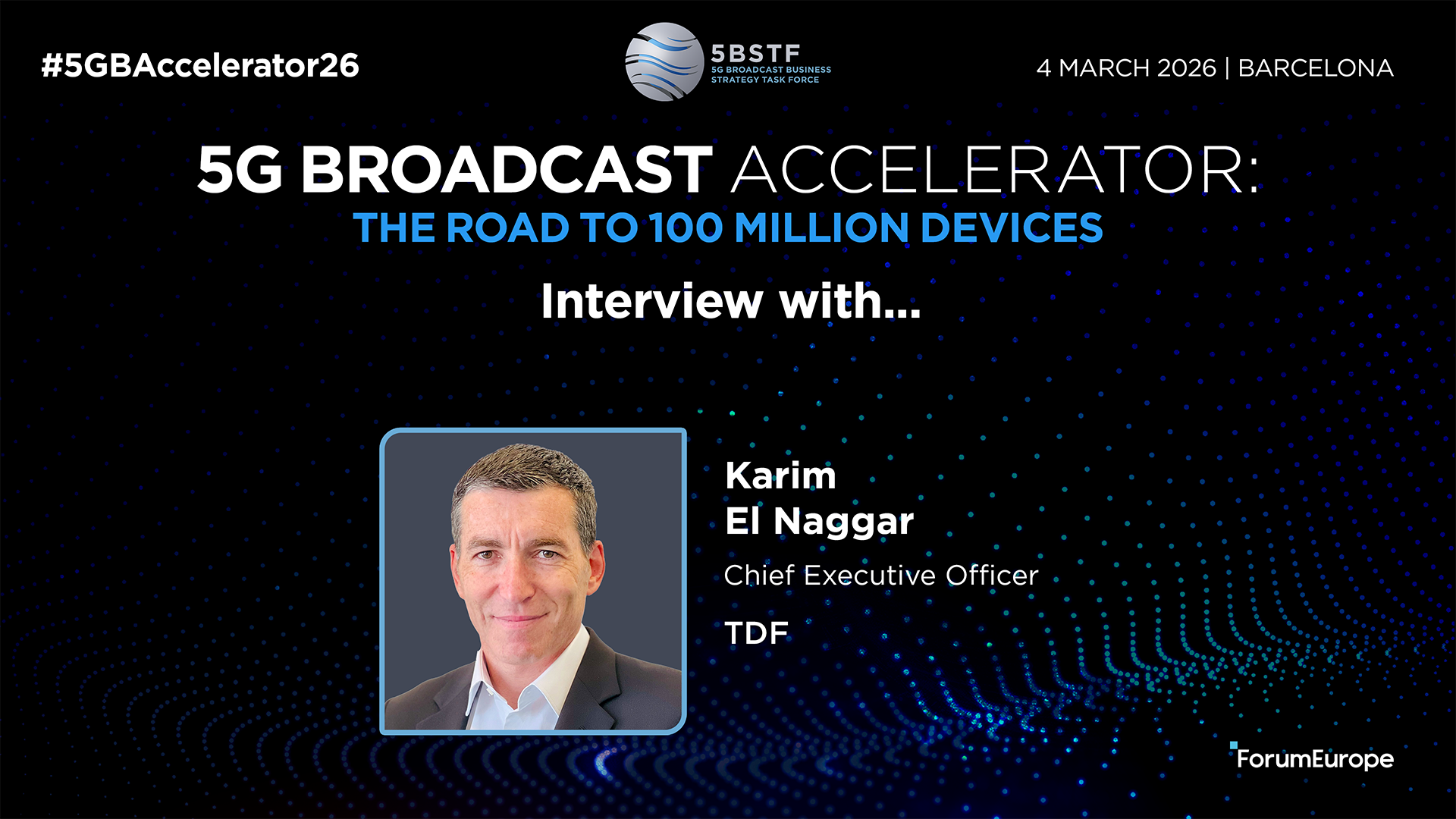 Interview: Karim El Naggar, TDF